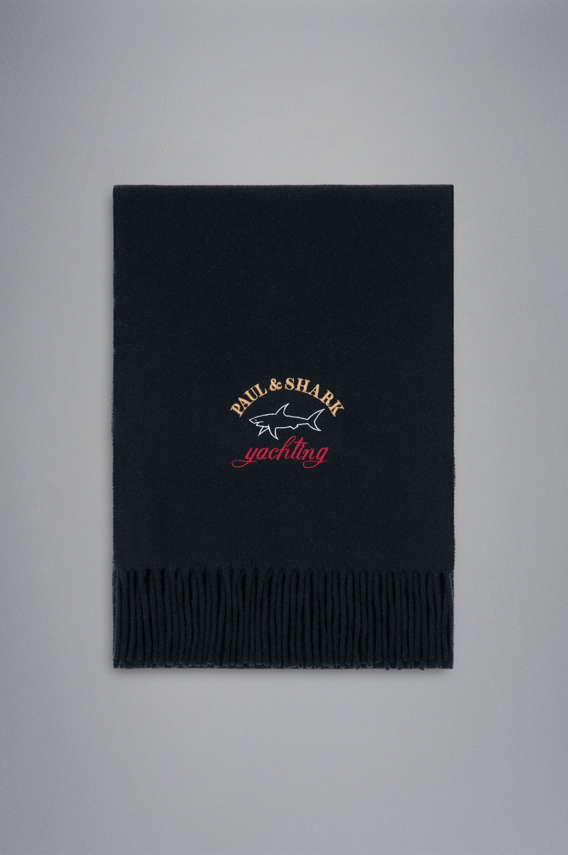 WOOL SCARF WITH EMBROIDERY 1