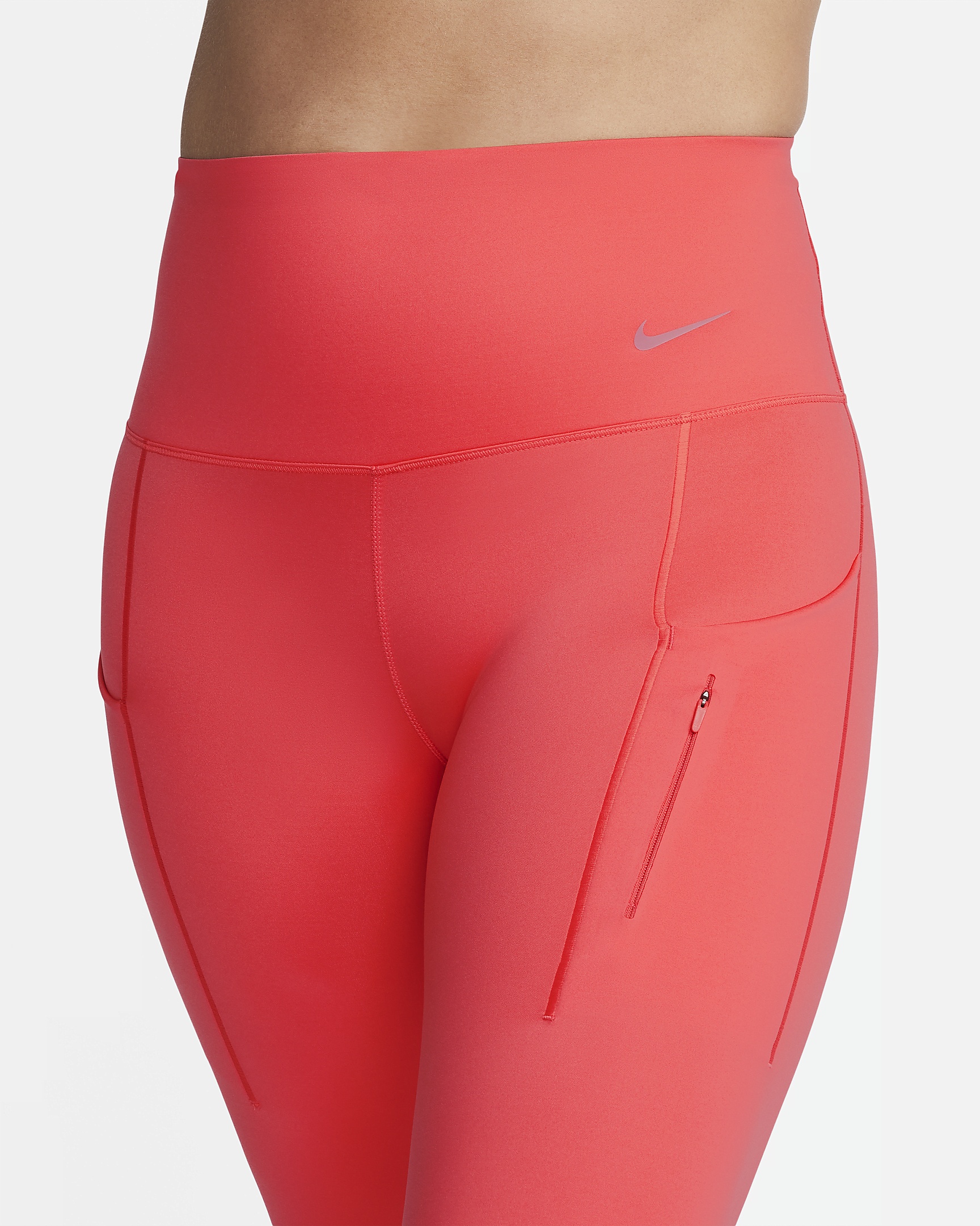 Nike Women's Go Firm-Support High-Waisted 7/8 Leggings with Pockets - 4