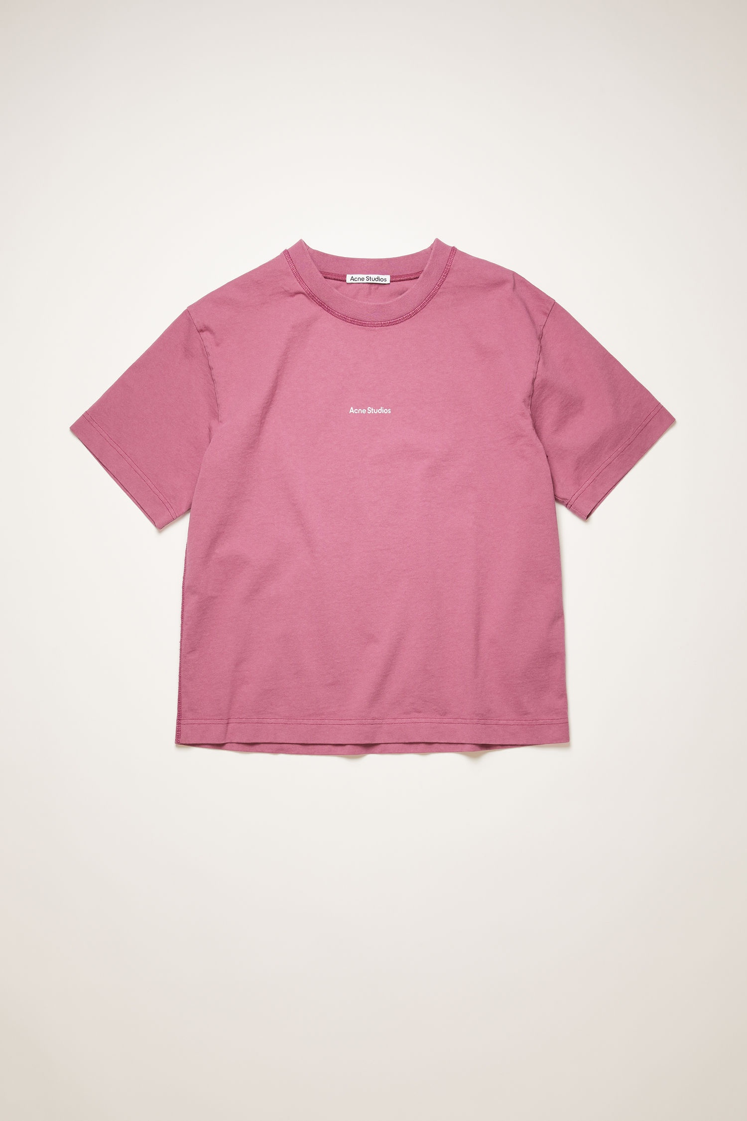 Logo-print t-shirt violet pink - 1