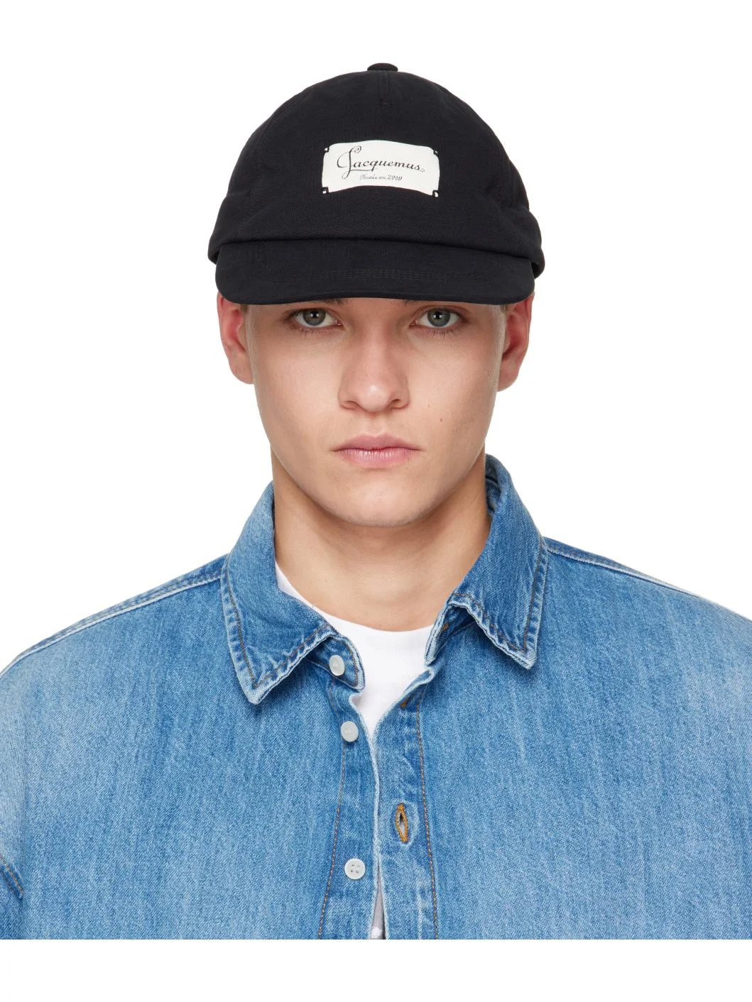 Black 'The Montaigne' Cap - 1