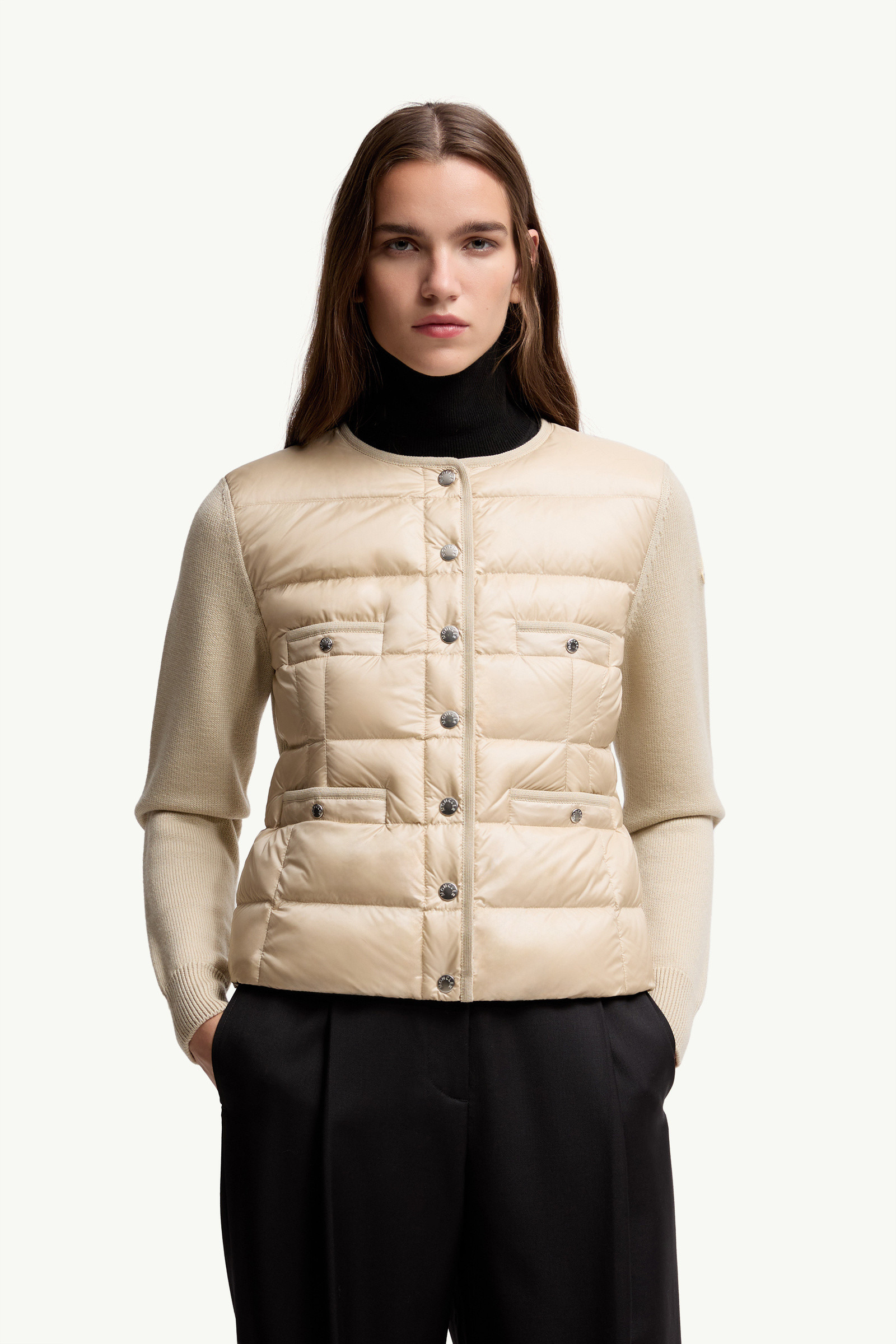 Padded Wool Cardigan - 3