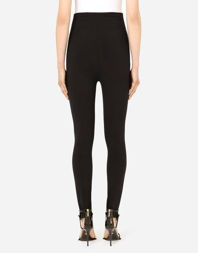 Dolce & Gabbana Viscose leggings with stirrups outlook