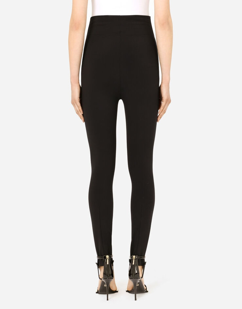 Dolce & Gabbana Viscose leggings with stirrups outlook