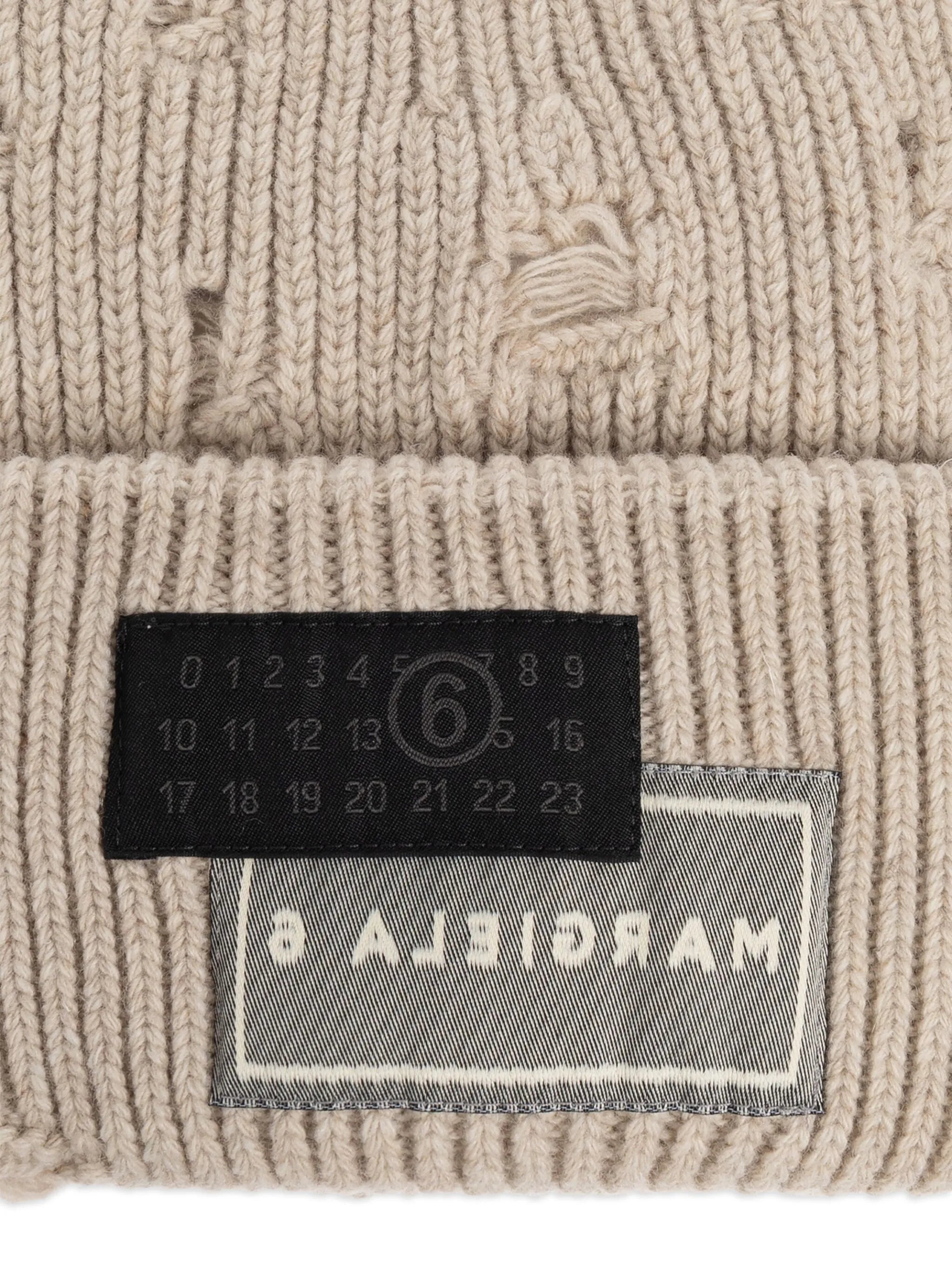 Mm6 Maison Margiela Ribbed Beanie - 2