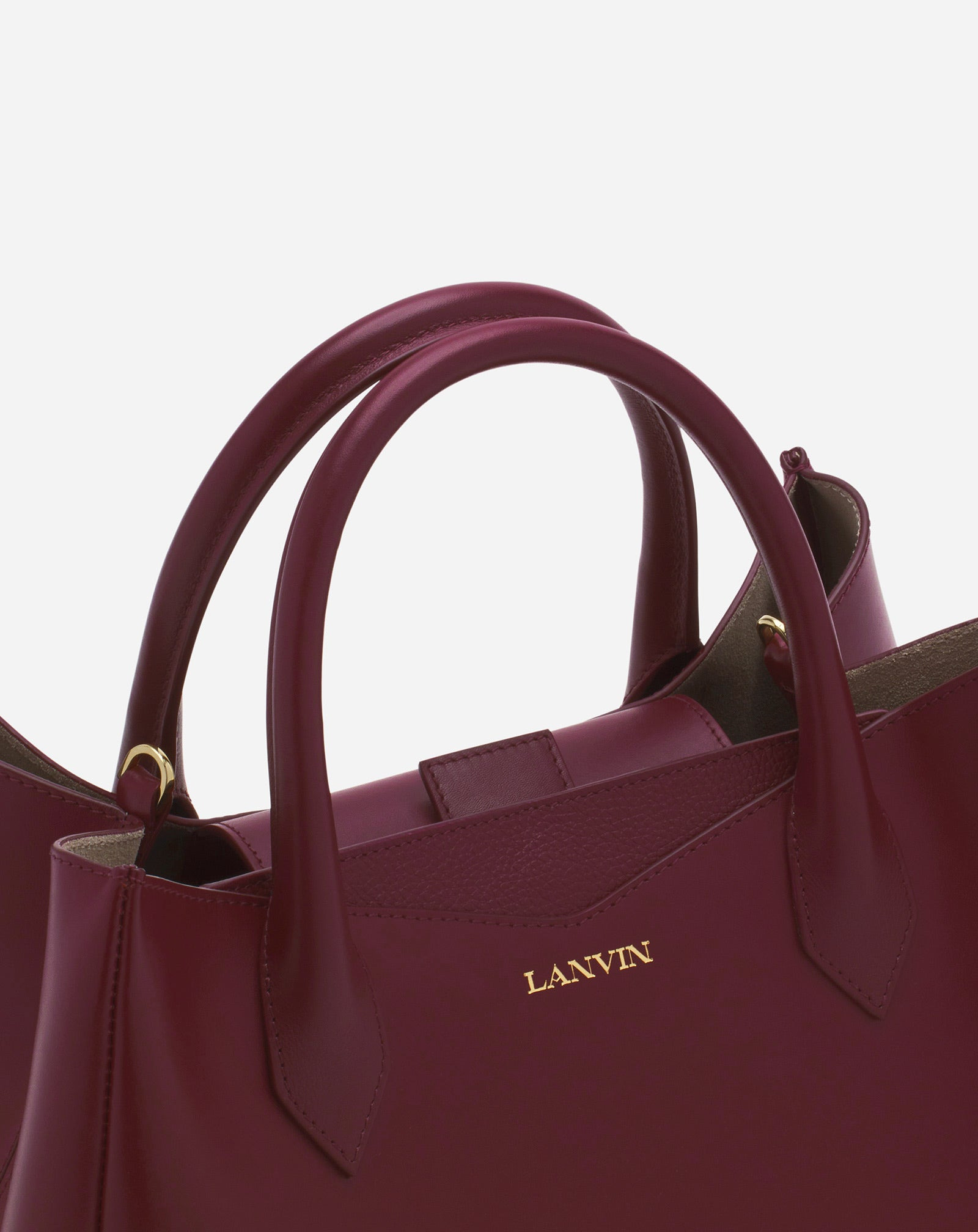 L'OCTAVE BY LANVIN LEATHER DAY BAG - 6