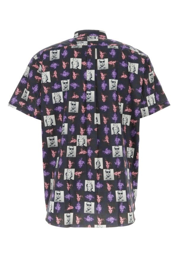 Printed poplin shirt - 2