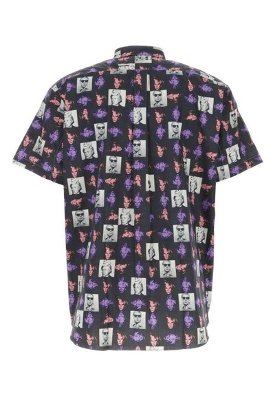 Comme Des Garçons Printed poplin shirt outlook