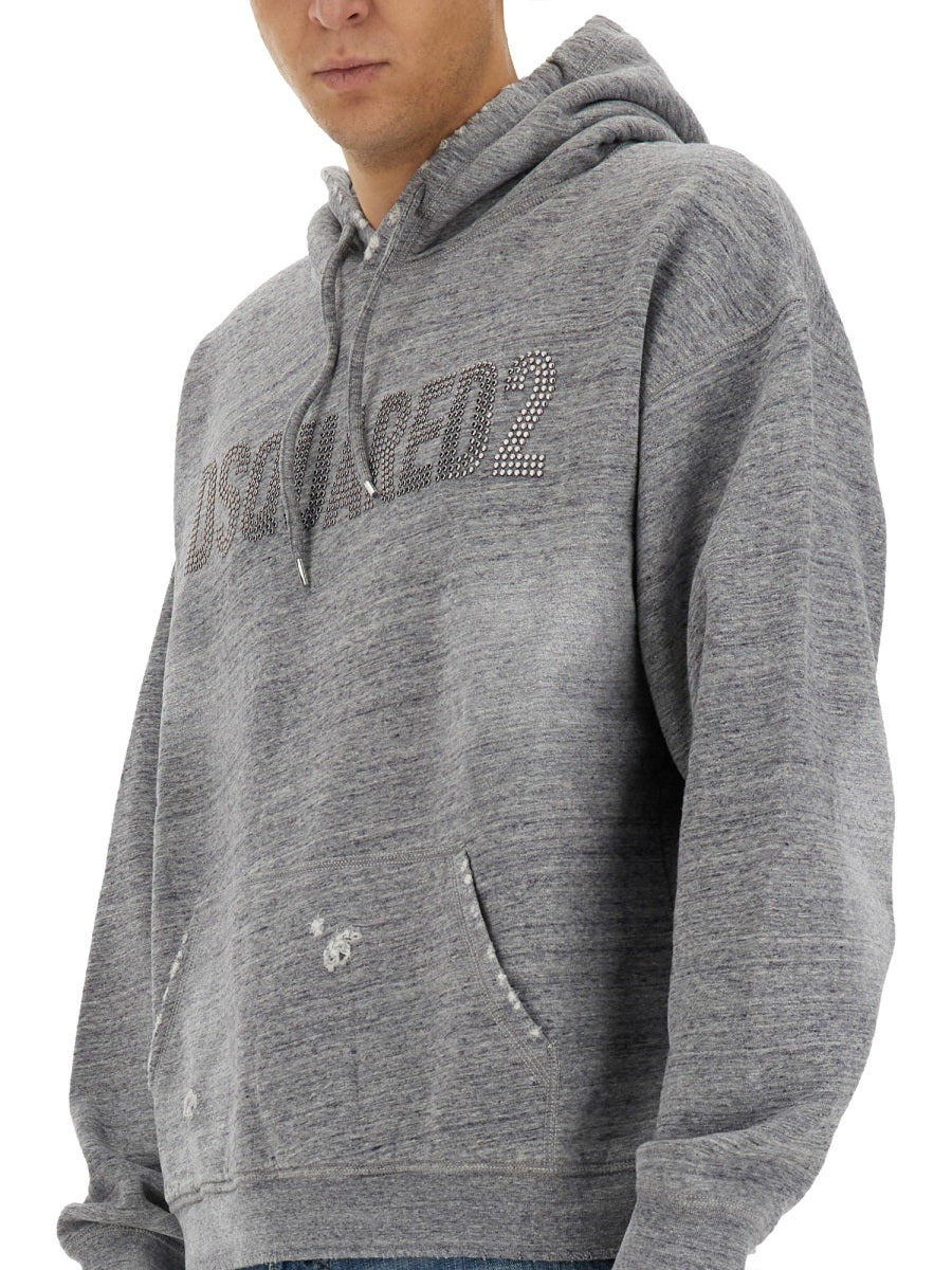 Dsquared Men Sweatshirt With Logo - 4