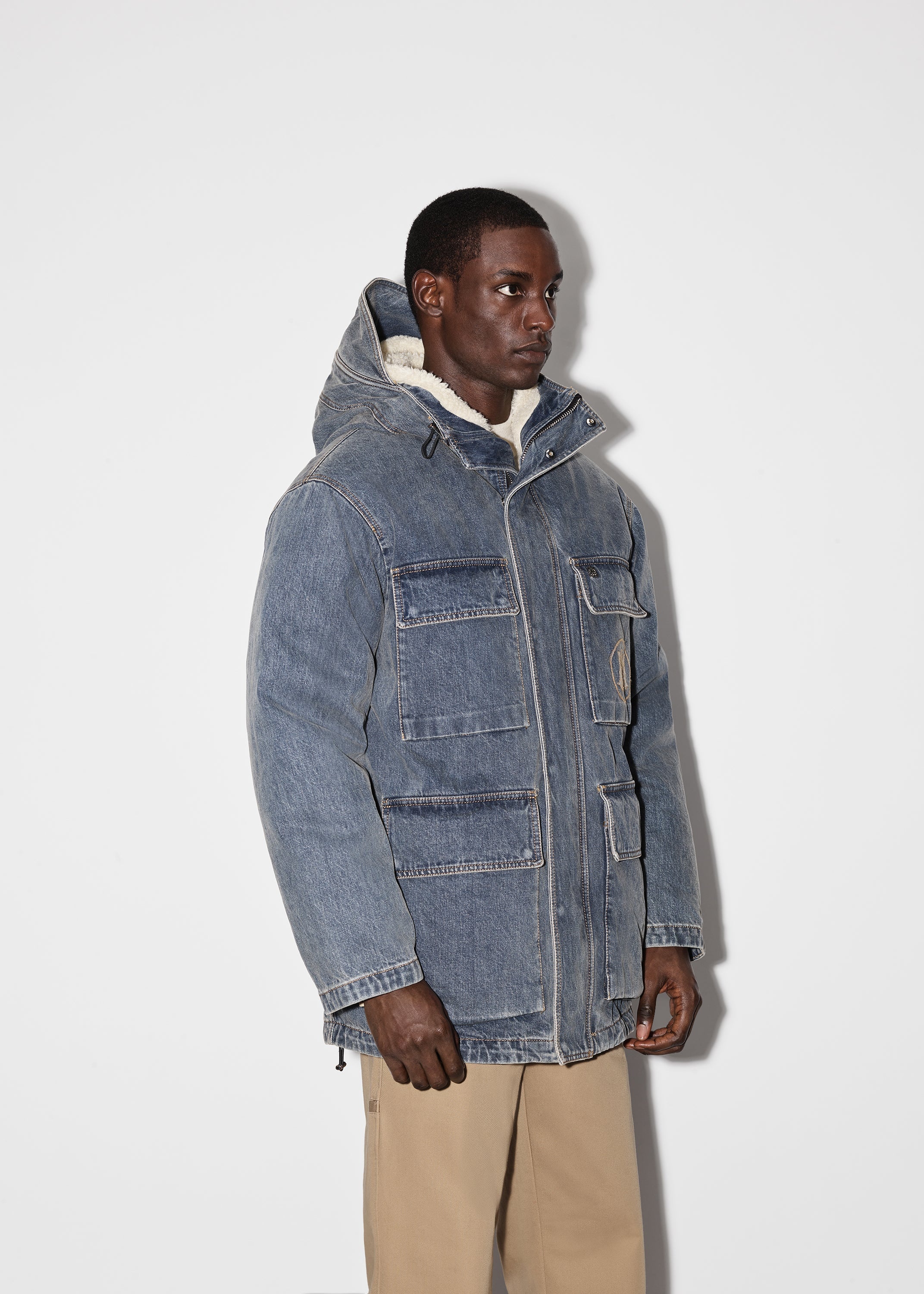 DENIM PARKA - 4