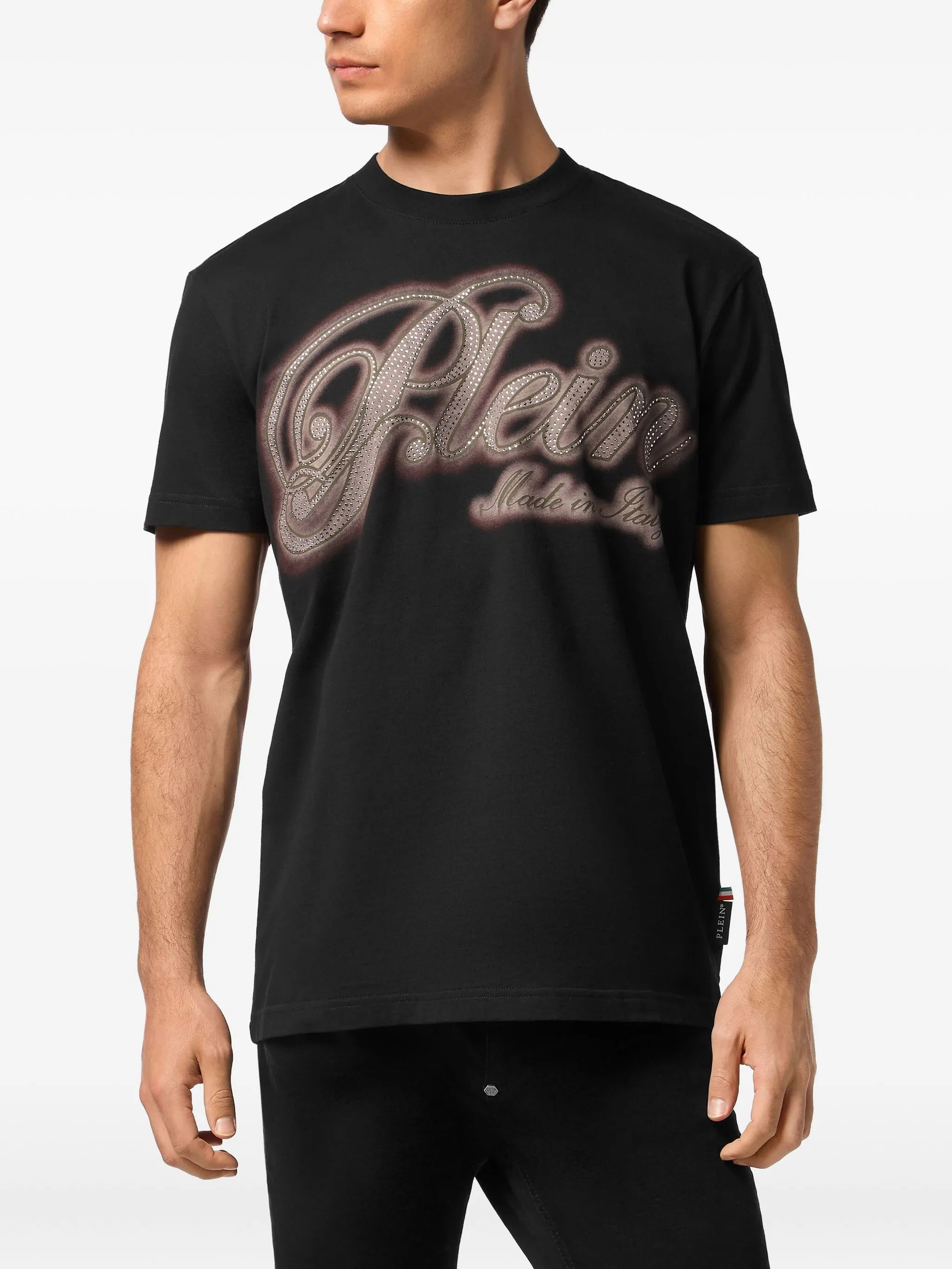 Philipp Plein Strass-embellished T-shirt - 3