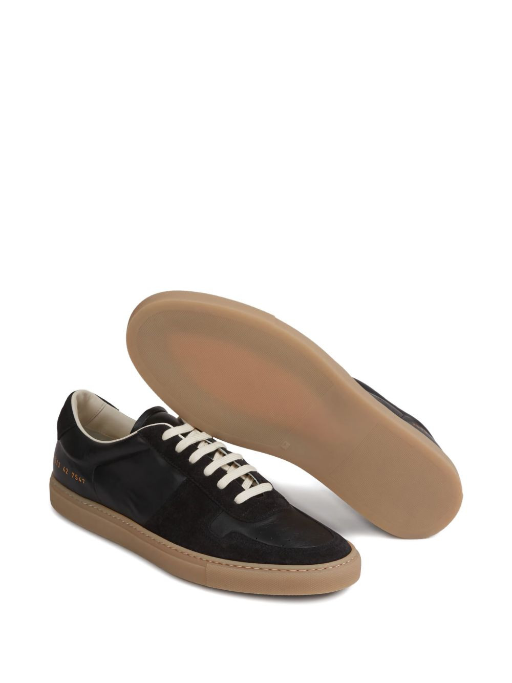 leather suede sneakers - 5