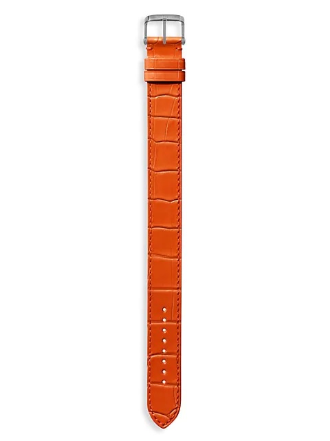 Alligator Leather Watch Strap - 1