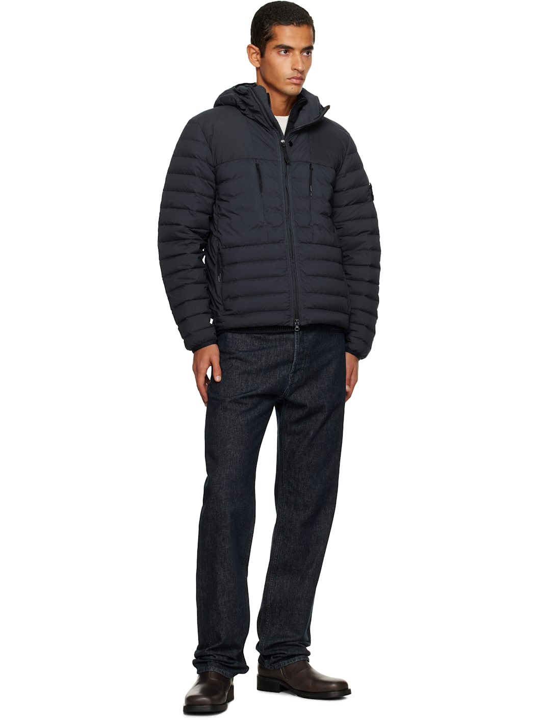 Navy 4100020 Seamless Tunnel Nylon Down-TC Jacket - 5