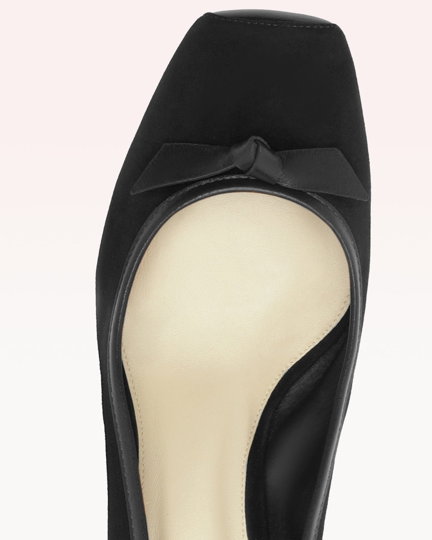 CLARITA SQUARE PUMP 45 BLACK - 4