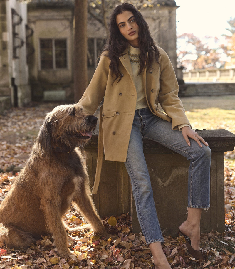 HUTTON SUEDE TRENCH 9