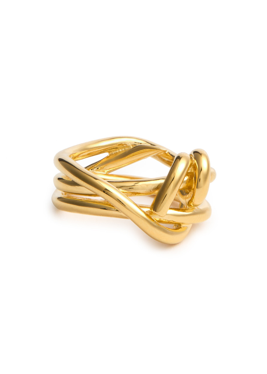 Completedworks Thread 18kt Gold Vermeil Ring - 3