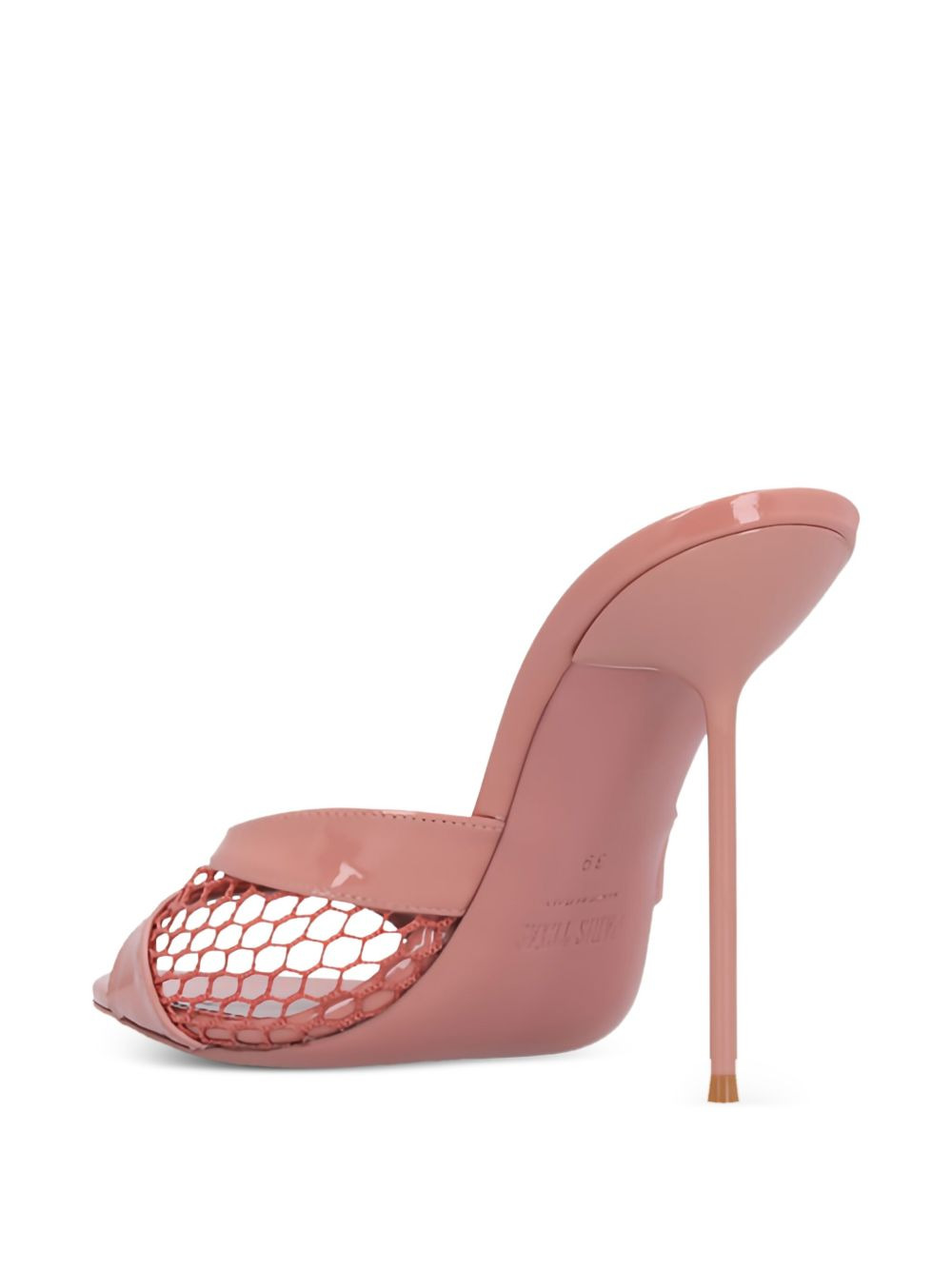 105mm Lidia patent-leather mules - 3