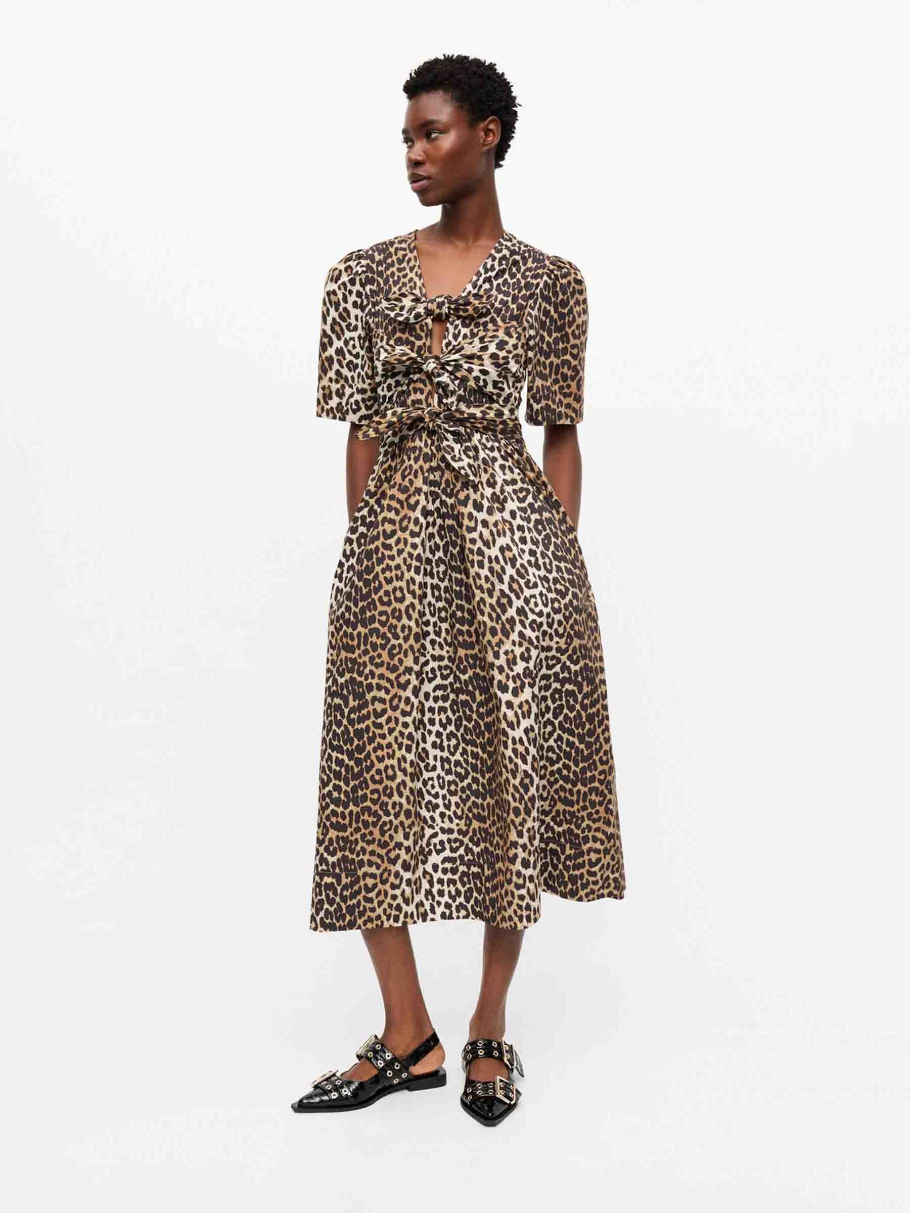 PRINTED MIDI DRESS - 2
