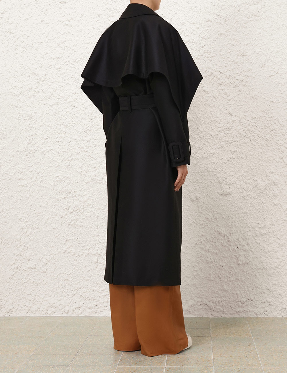 CAPE TRENCH COAT - 4
