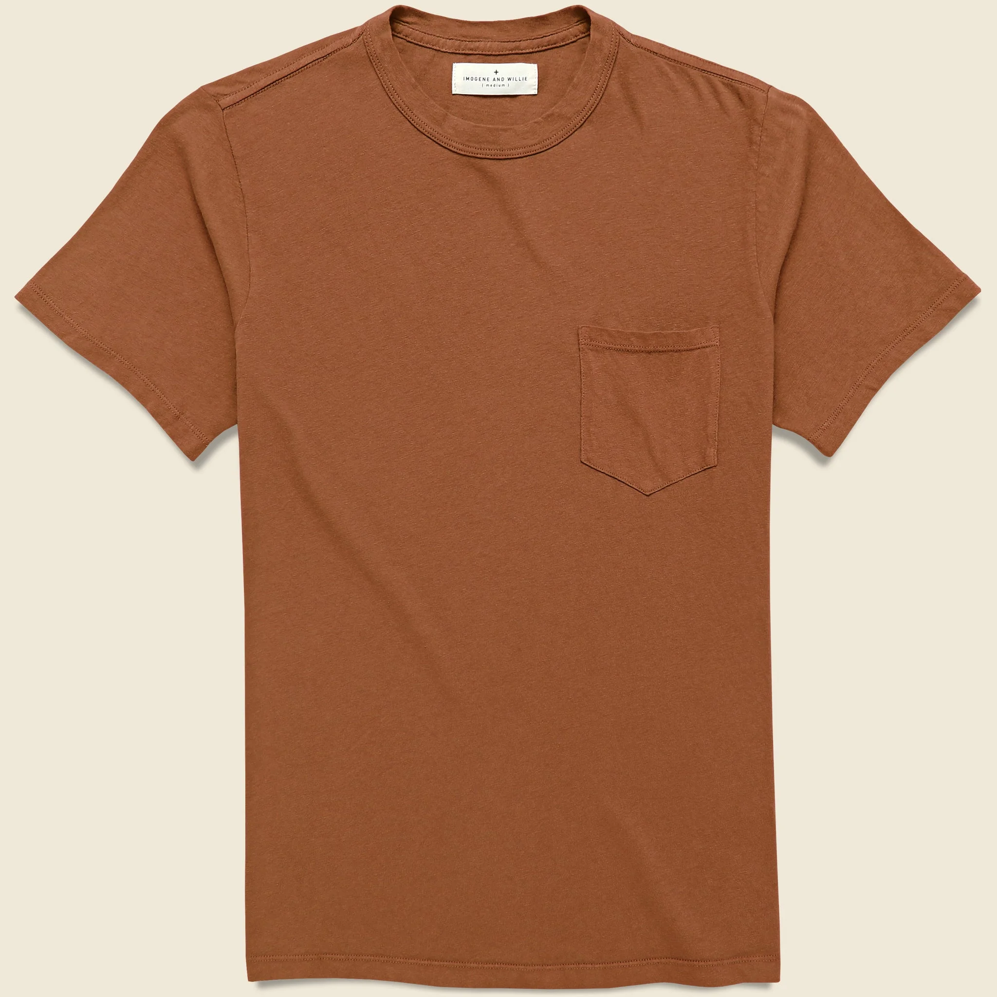 Pocket Tee - Rust - 1