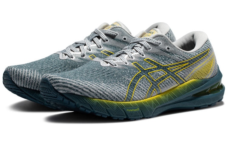 ASICS GT-2000 10 Shock Absorption Breathable Blue Yellow 1011B434-400 - 2