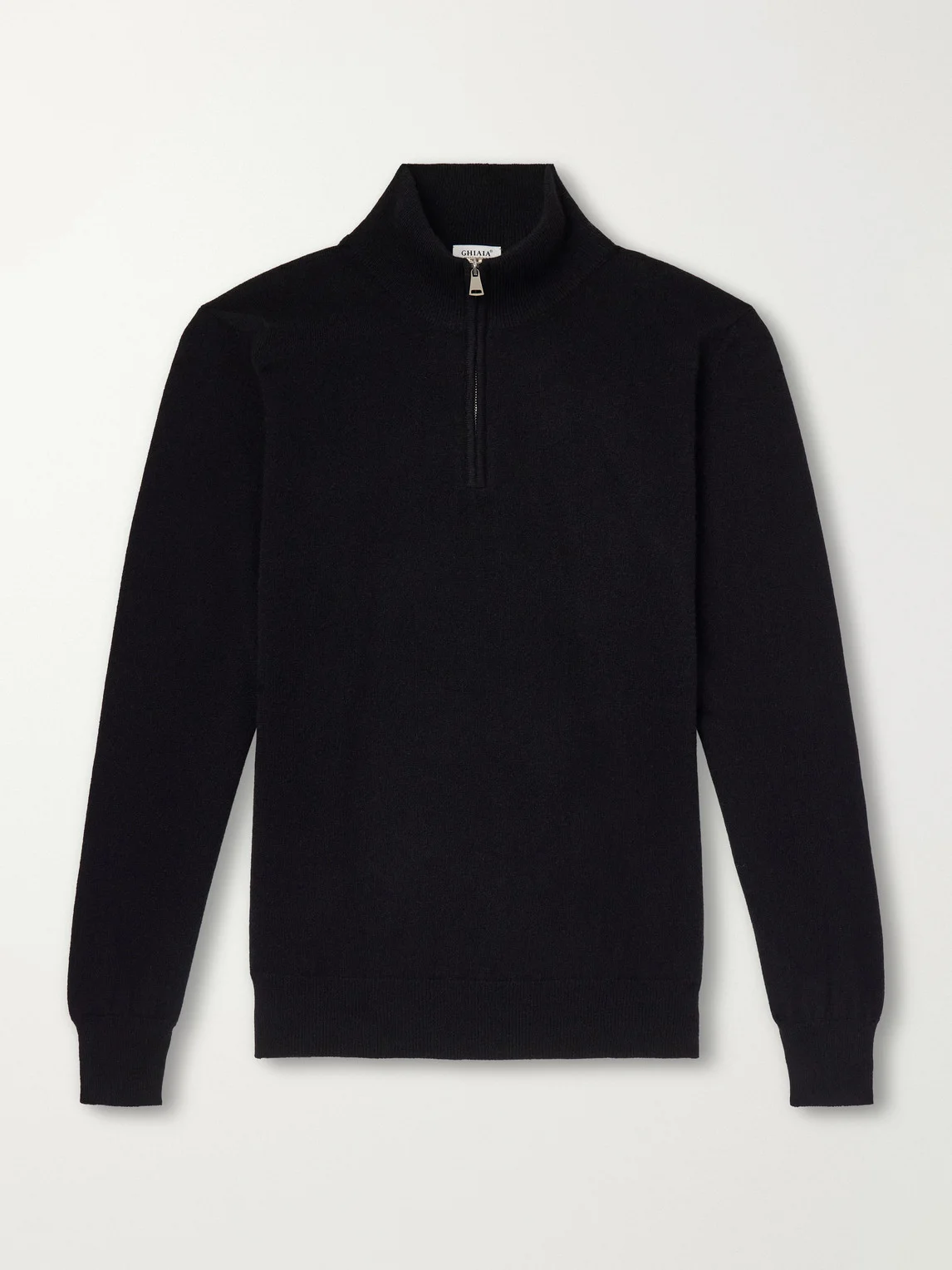 Cashmere Half-Zip Sweater - 1