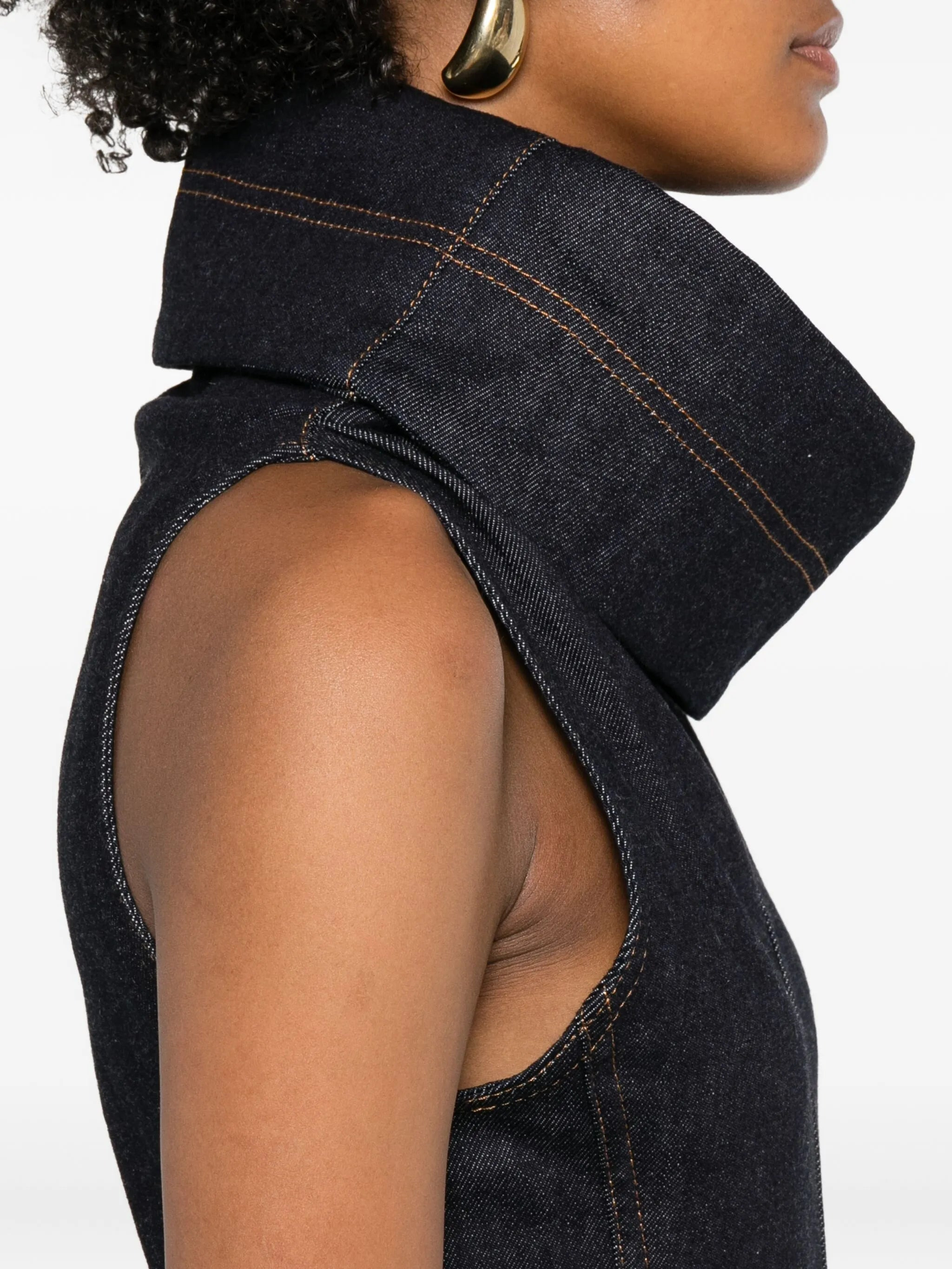 Jacquemus Sleeveless Flared Day Dress - 3