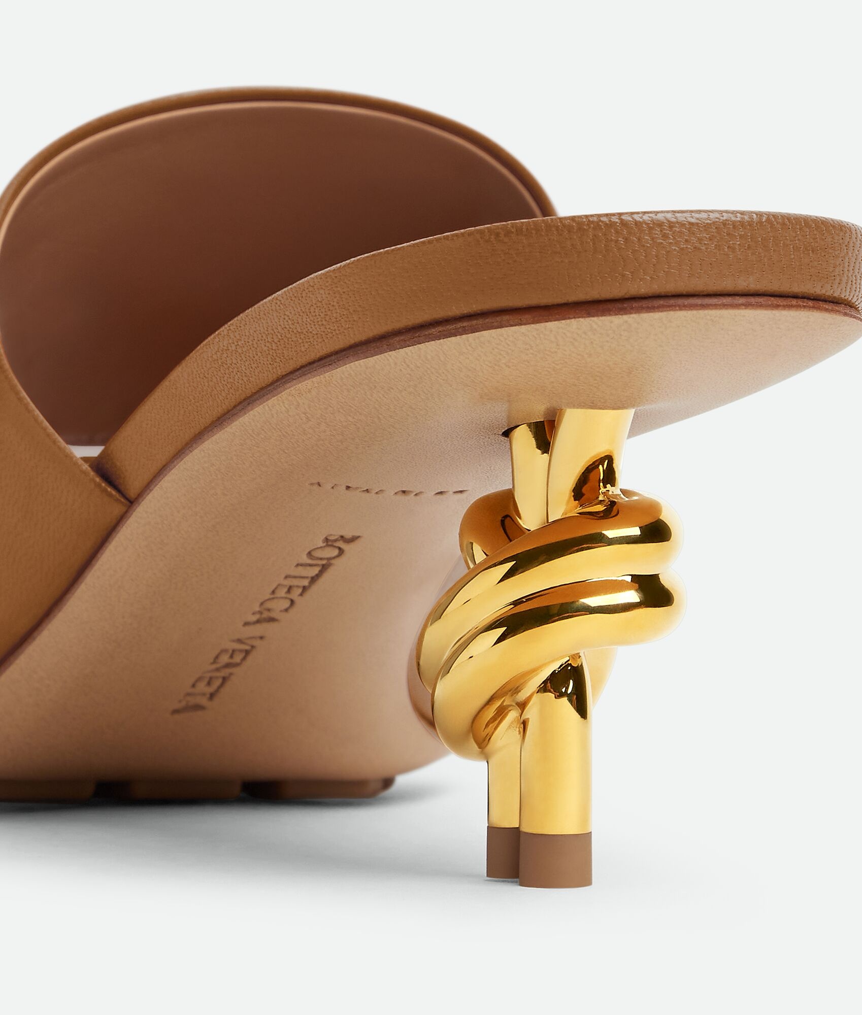 Bottega Veneta – Knot Mule 50 Wood - 5