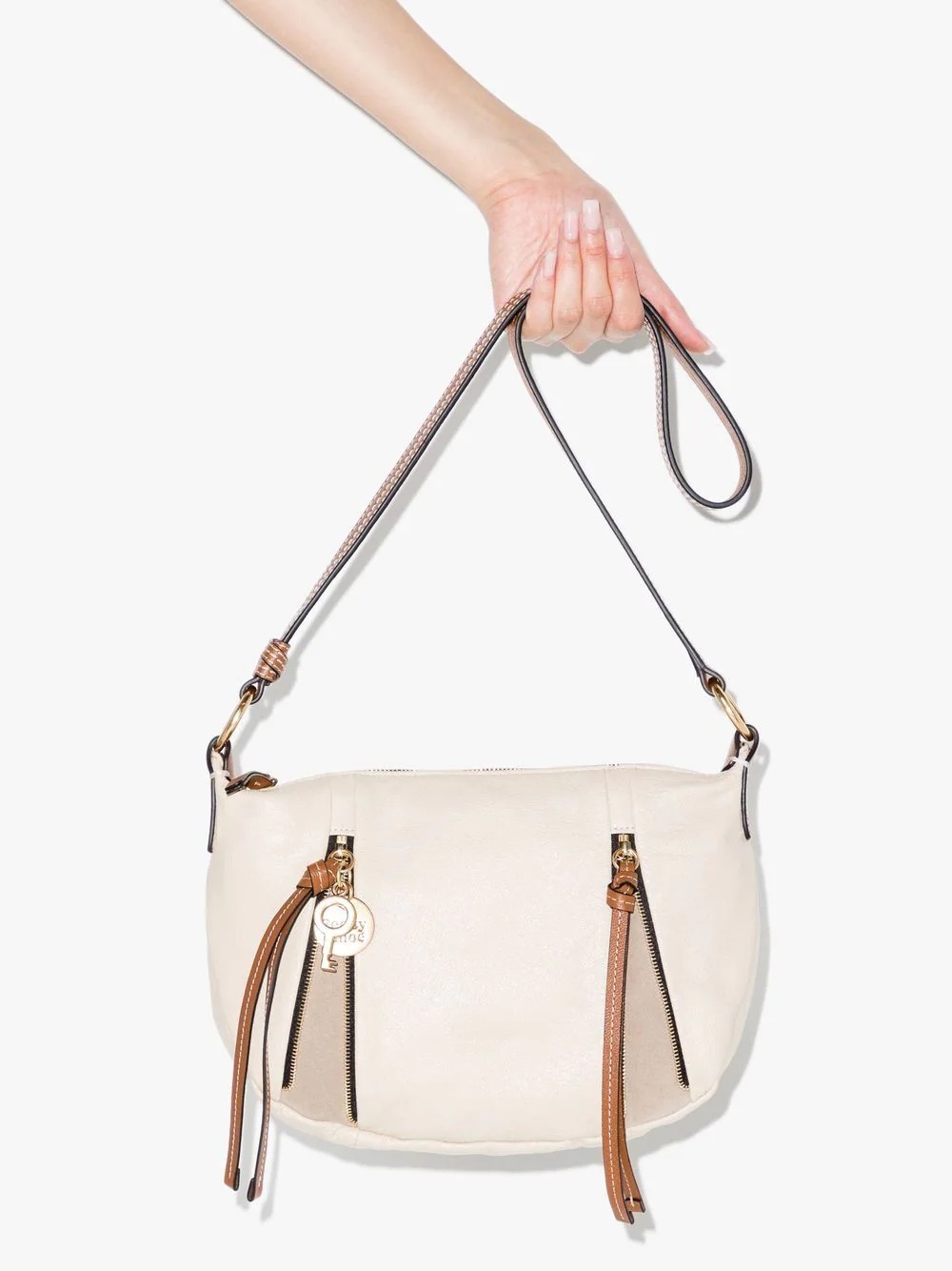 Indra leather crossbody bag - 4