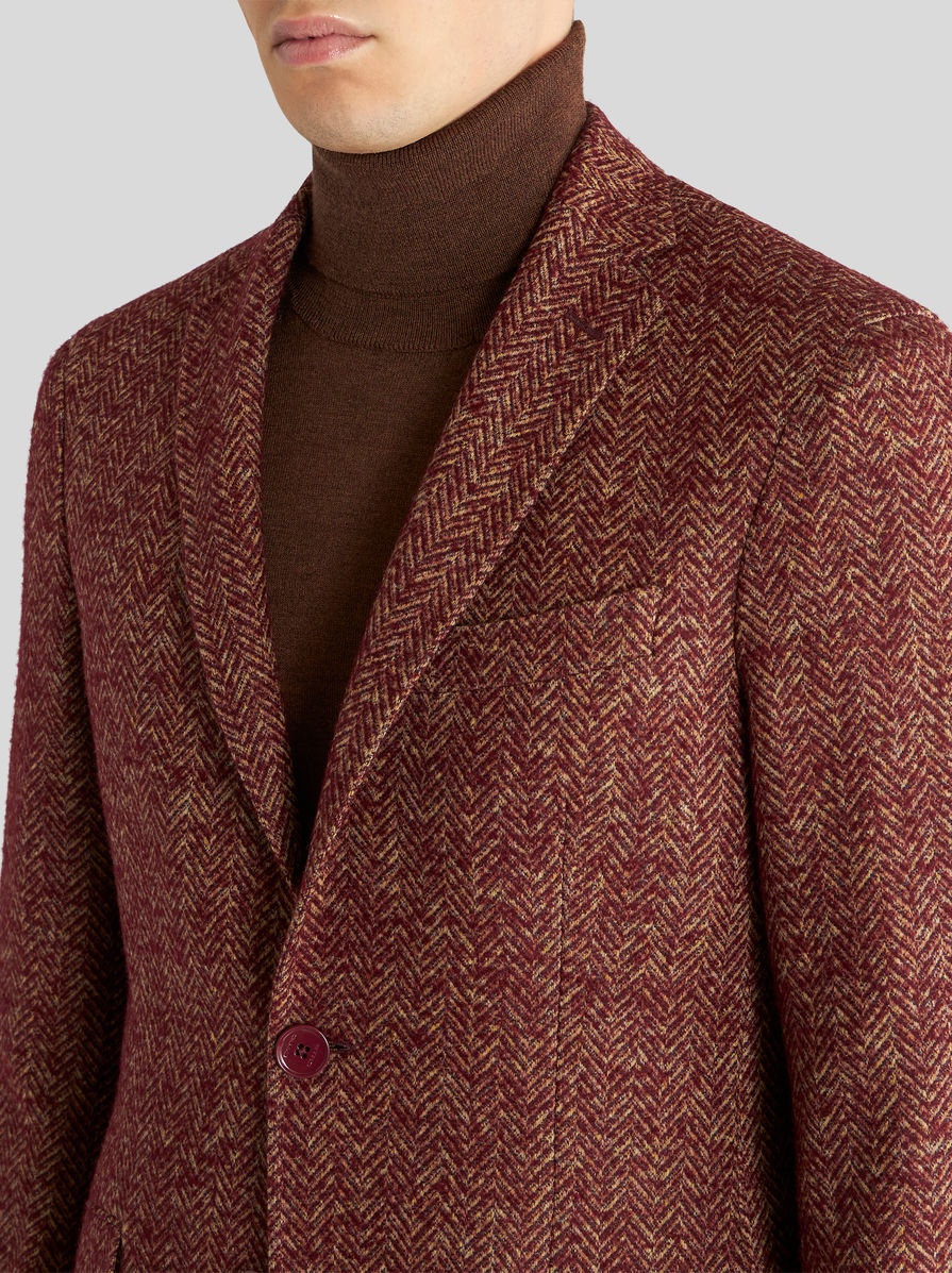 MIXED WOOL JACKET - 2