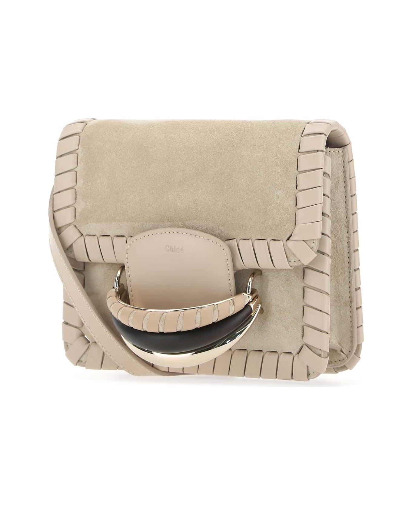 Sand Suede Kattie Clutch - 2