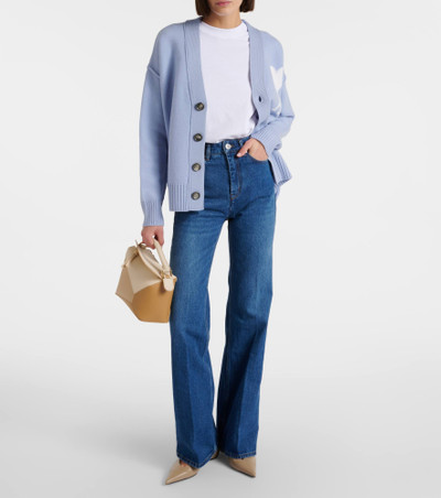 AMI Paris High-rise straight jeans outlook