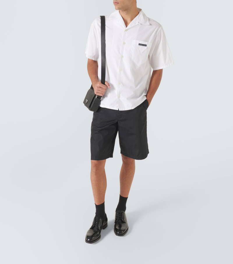 Prada Cotton poplin bowling shirt outlook
