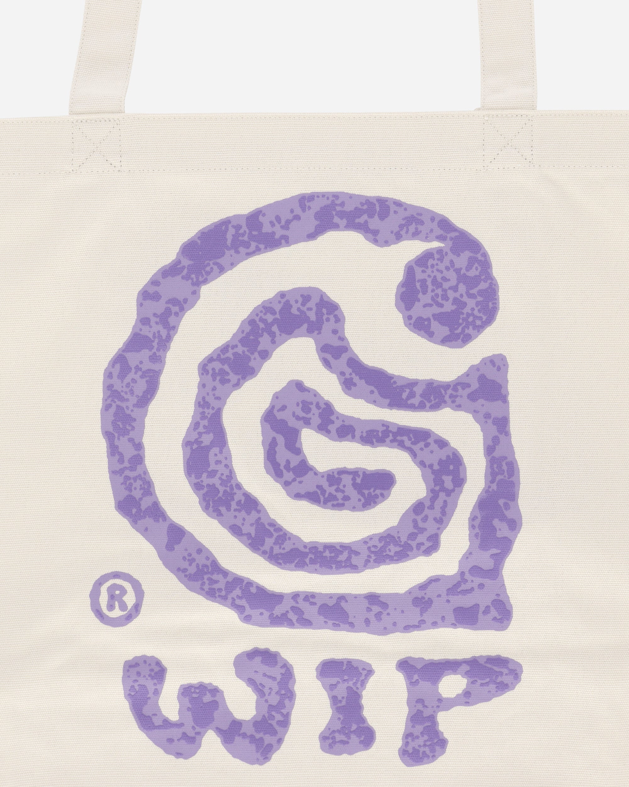 Canvas Graphic Tote Helix Print / Natural - 3