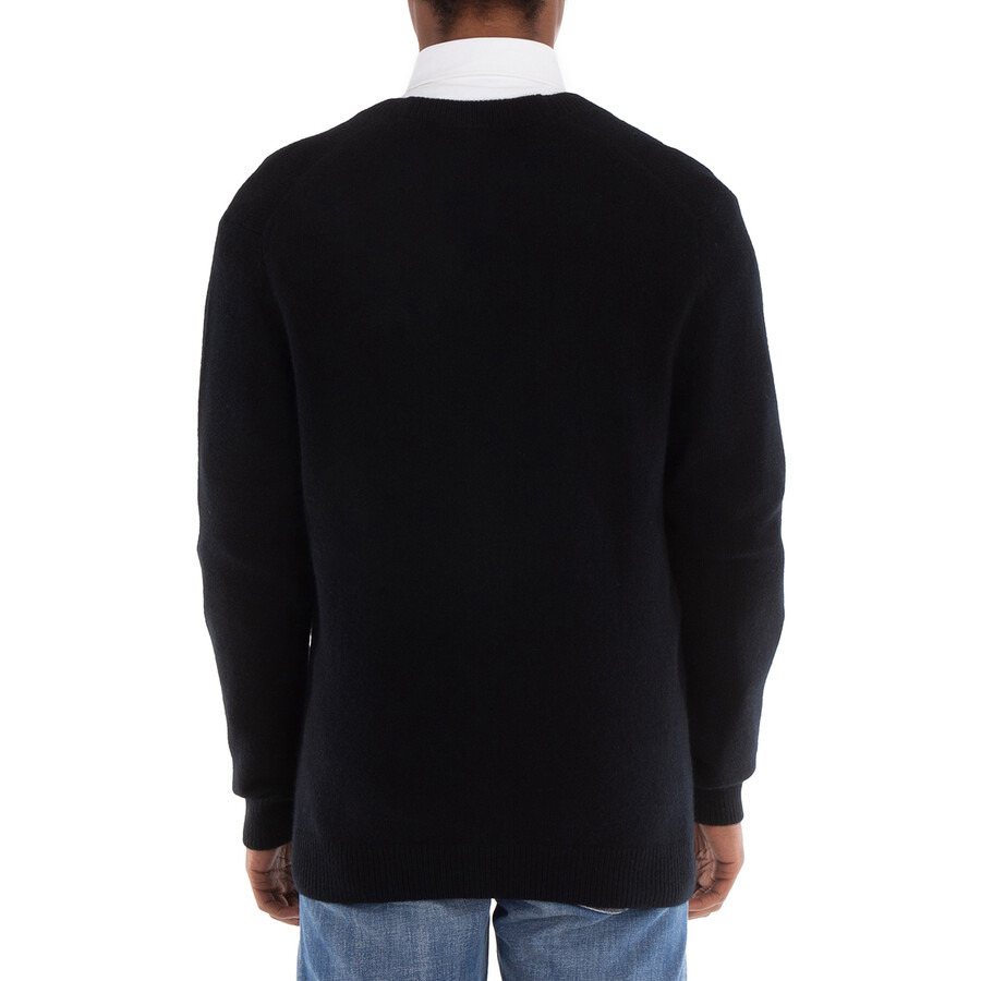 Maison Kitsune Fox Head Patch Lambswool Cardigan - 6