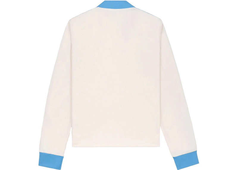 adidas adidas Originals x Sporty & Rich Soccer Jersey Cream/Baby Blue outlook