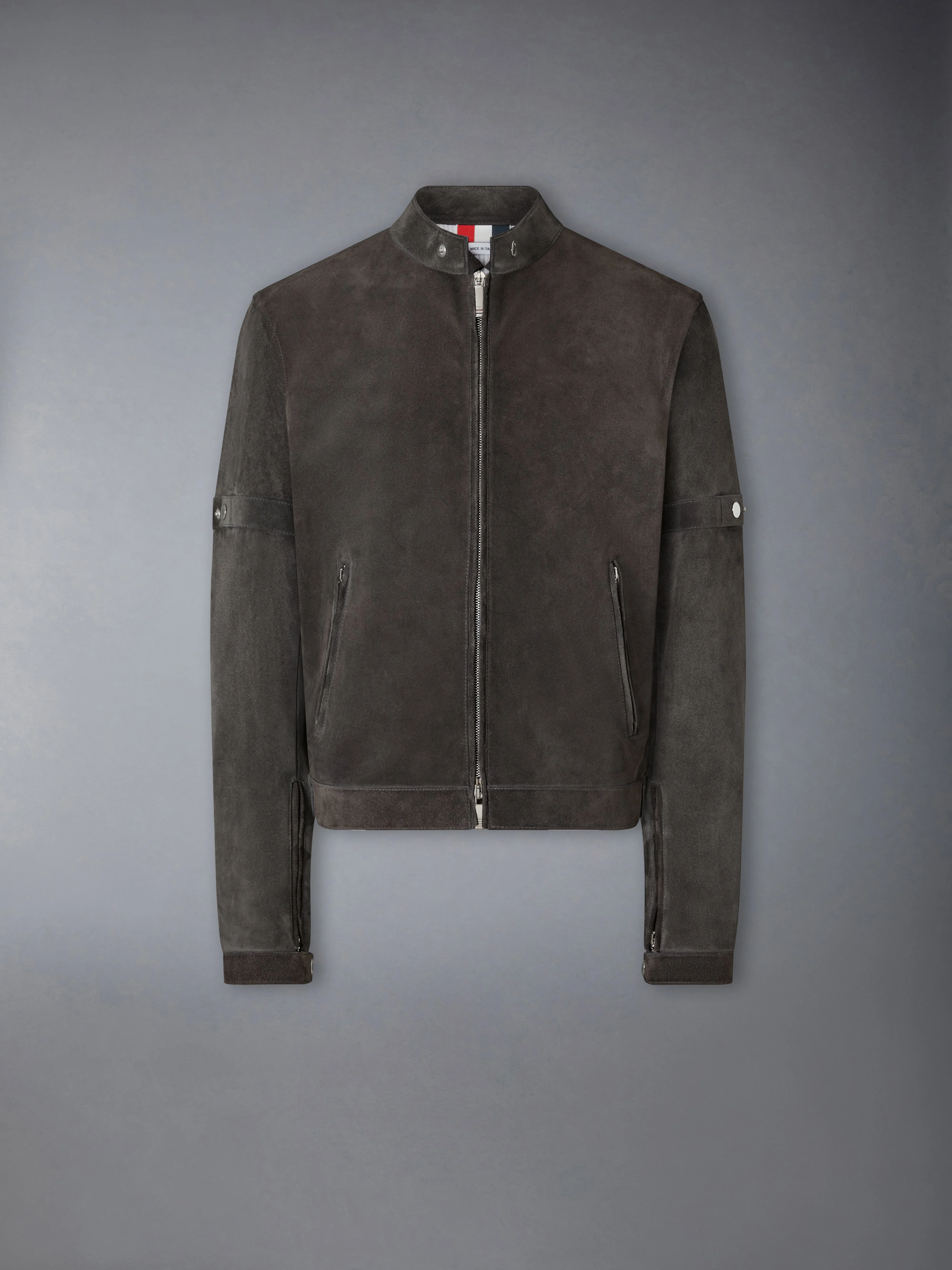 LEATHER RACER JACKET - 1