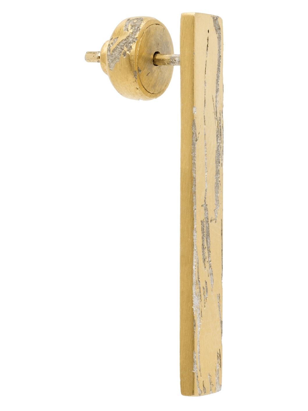 Gold Plate Single Earring - 2