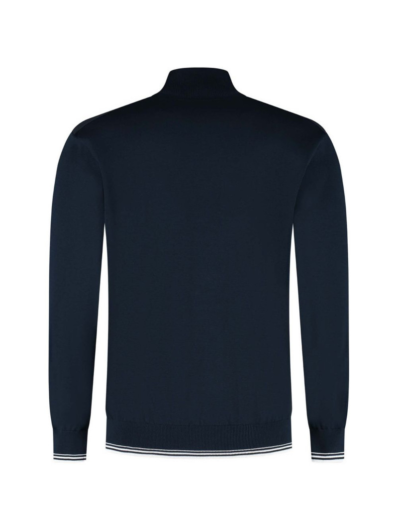 Paul & Shark zip-up striped sweater outlook