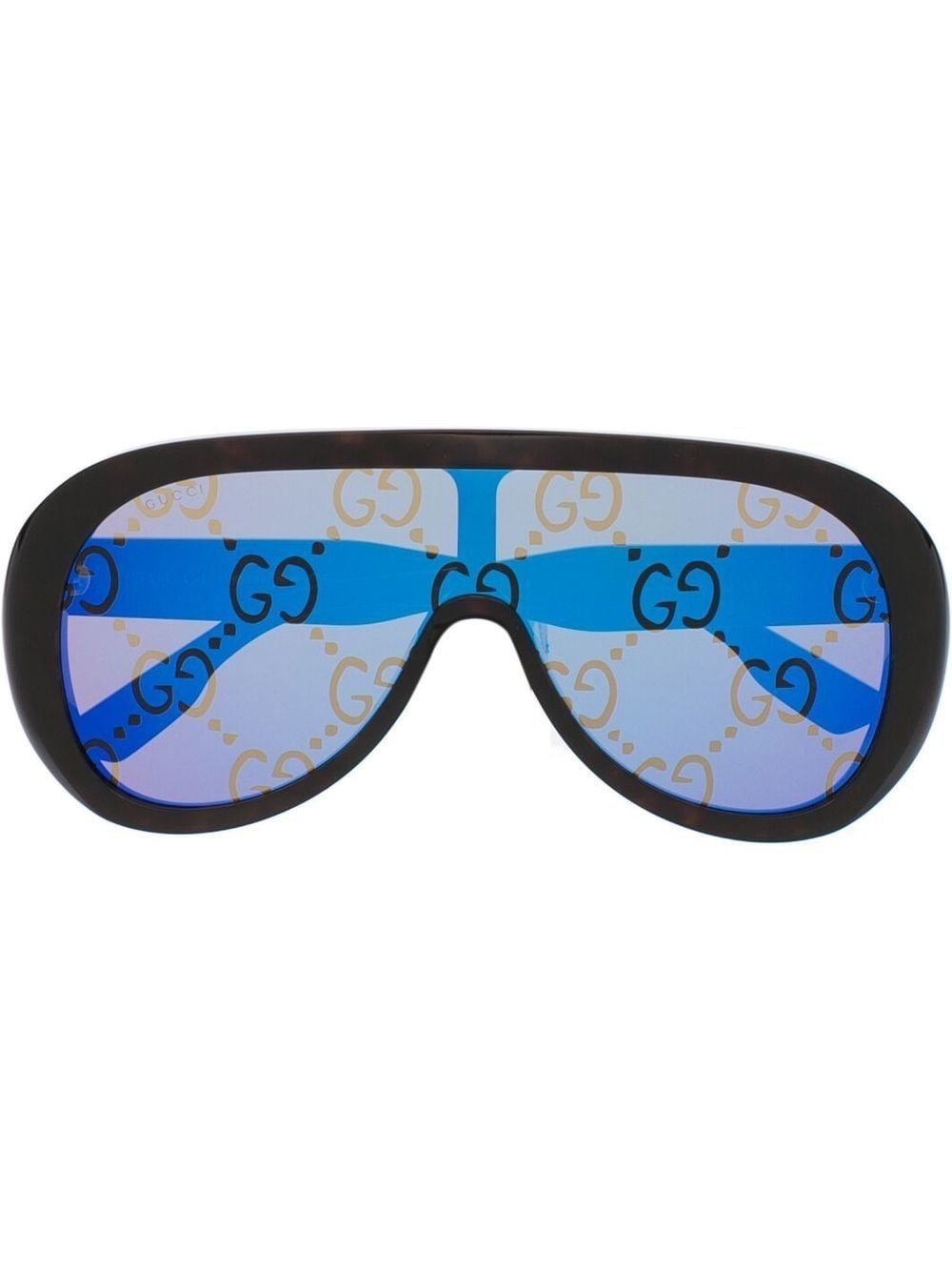 GG logo-print oversized sunglasses - 1