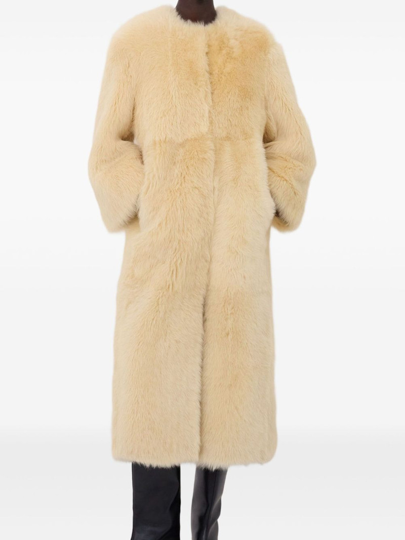 Loulou de Saison Siba panelled coat outlook