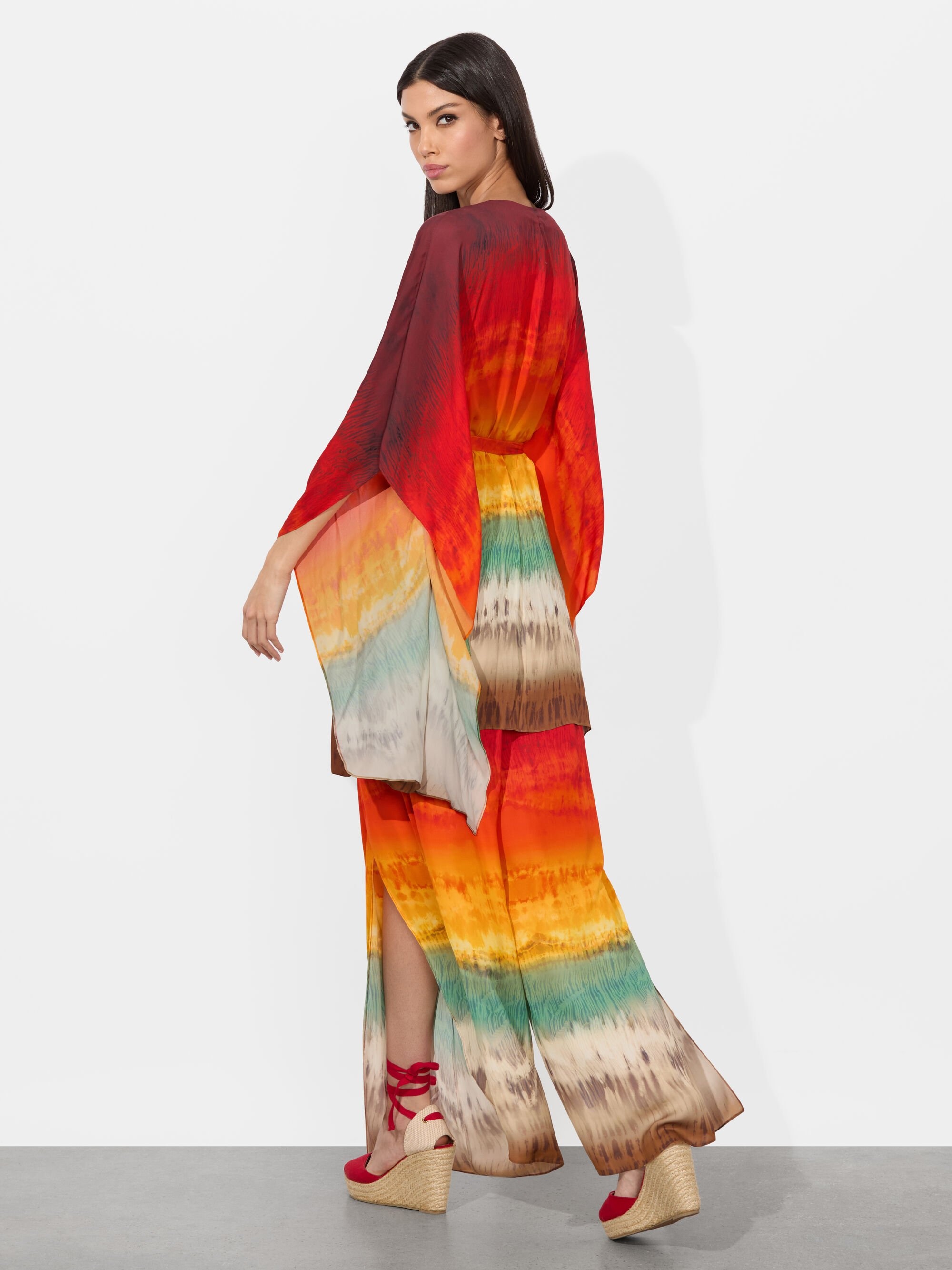 MARVA BELTED MINI KAFTAN - 5