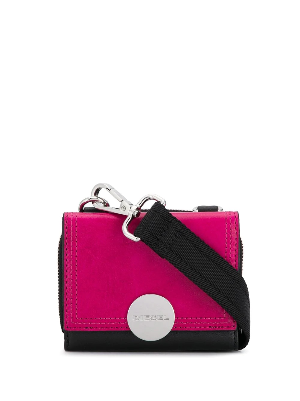 colour-block crossbody bag - 1