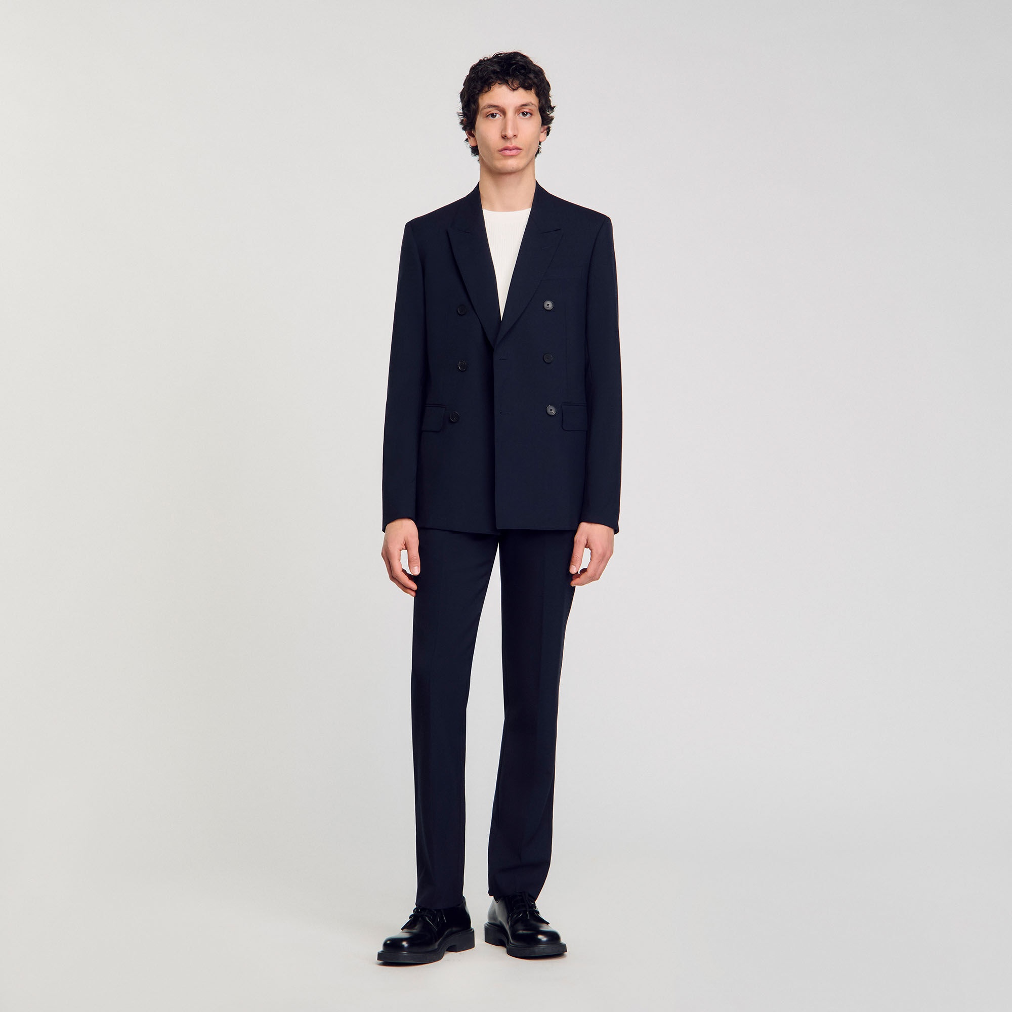 DOUBLE-BREASTED SUIT JACKET - 2