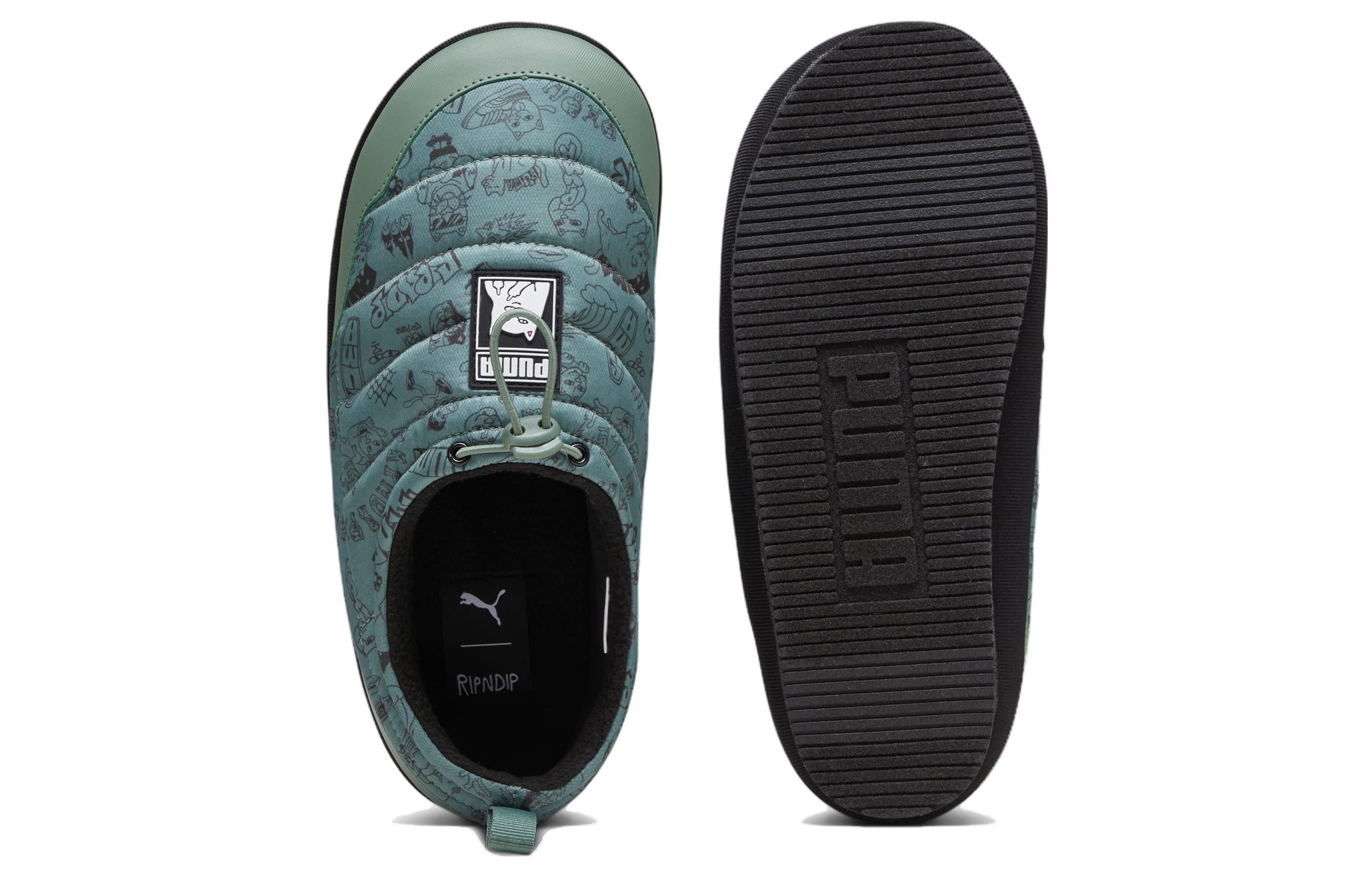 PUMA Tuff Mocc Plus Slipper x RIPNDIP 'Allover Lord Nermal Print' 393540-01 - 6