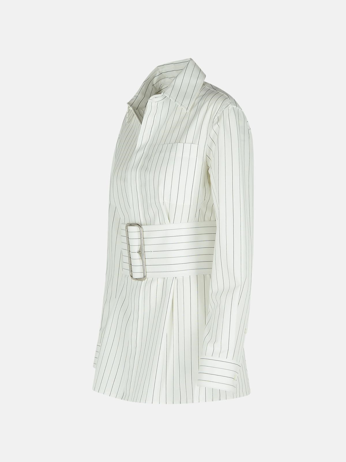WHITE COTTON DRESS - 2