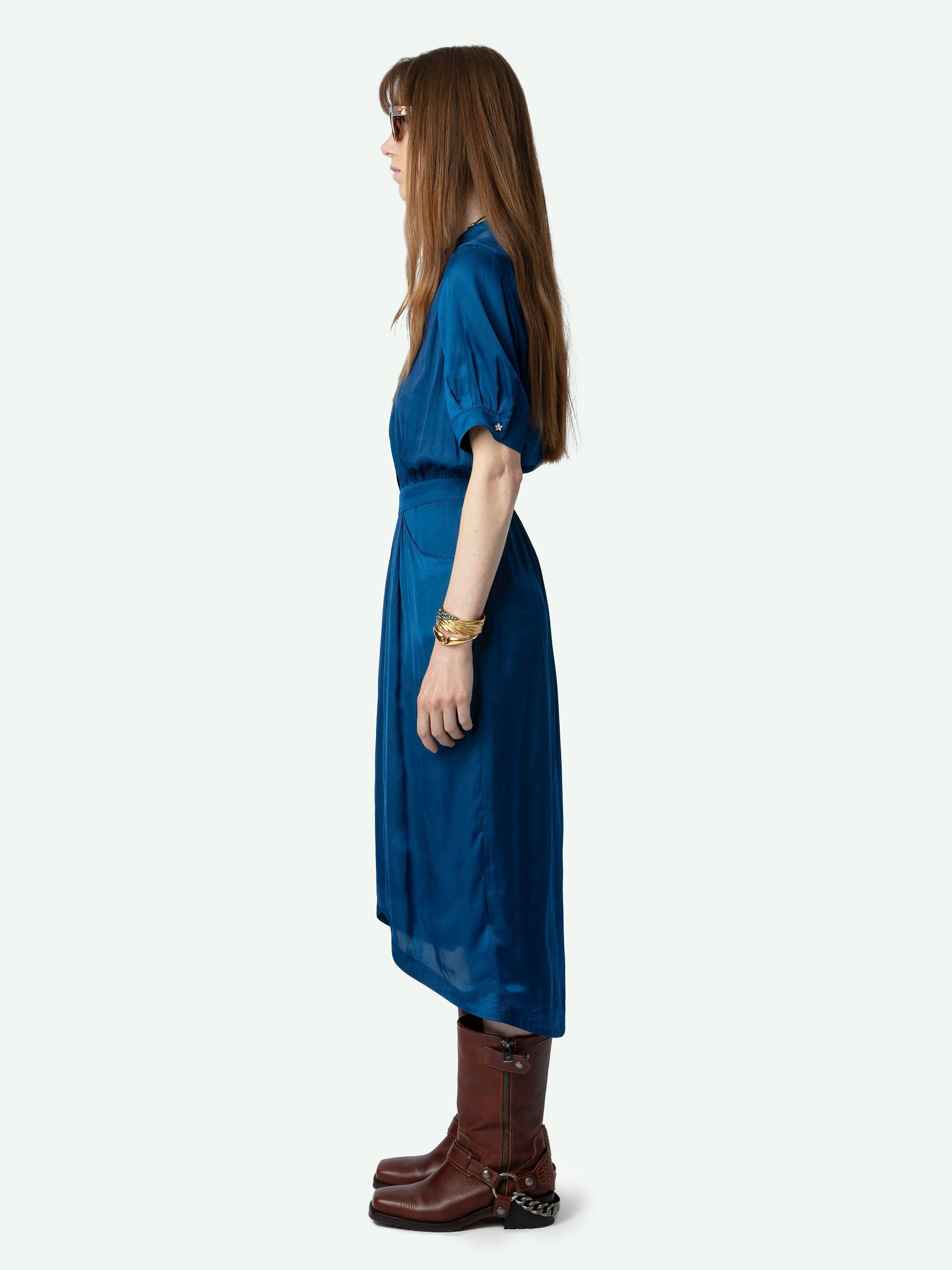 Rima Satin dress - 4