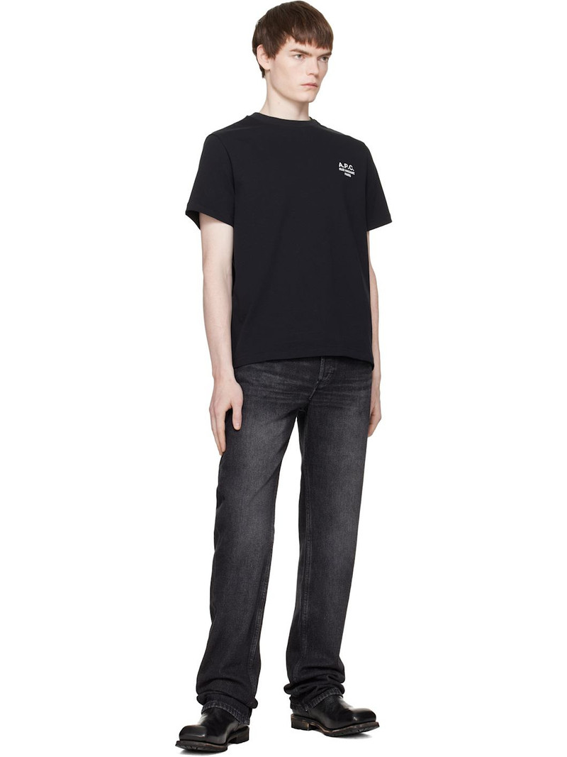 A.P.C. Black Standard 'Rue Madame' T-shirt outlook