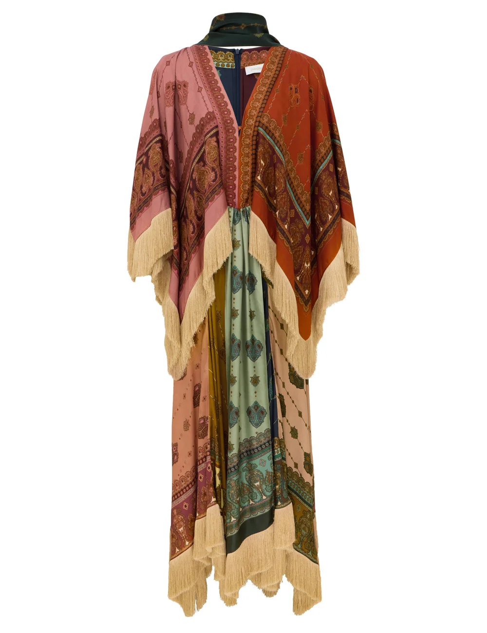 VALIANT FRINGED GOWN - 1