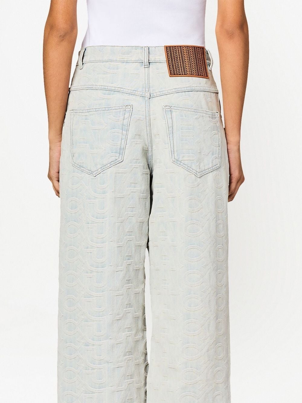 The Monogram wide-leg jeans - 6